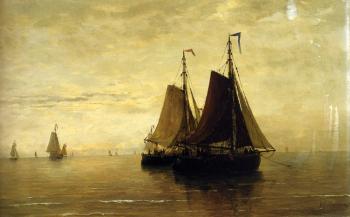 Hendrik Willem Mesdag : Kalme Zee